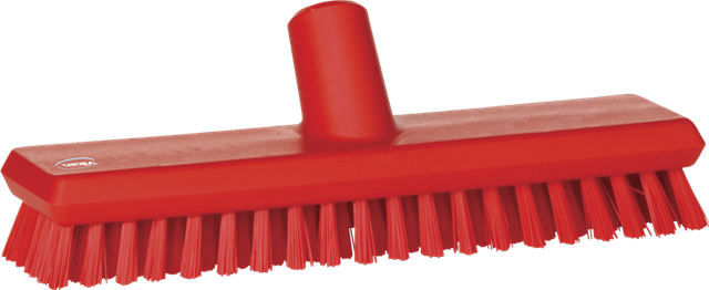 Vikan 70414 szczotka z przepływem wody bardzo twarda 95 x 270 x 75 mm czerwona