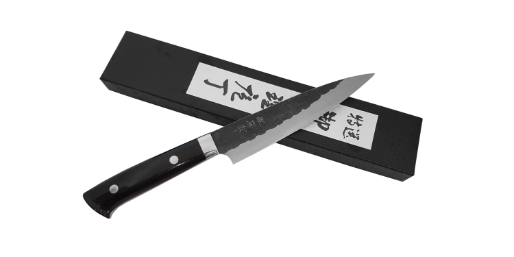Takeshi Saji Aogami Super Ręcznie kuty nóż uniwersalny 15 cm HG-3303