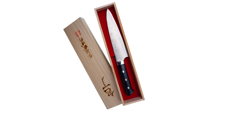 Takeshi Saji Blue Steel Nóż szefa ręcznie kuty 18 cm HD-137