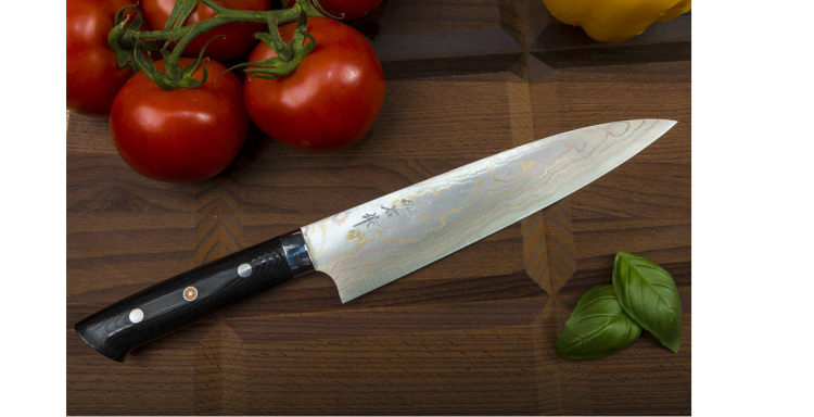 Takeshi Saji Blue Steel Nóż szefa ręcznie kuty 18 cm HD-137