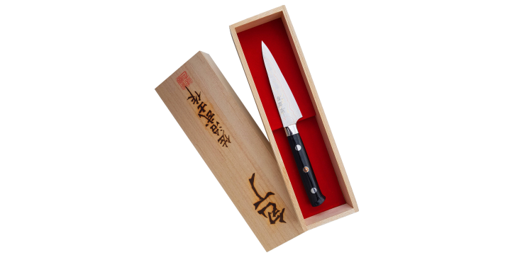 Takeshi Saji Blue Steel Nóż uniwersalny ręcznie kuty 15 cm HD-133