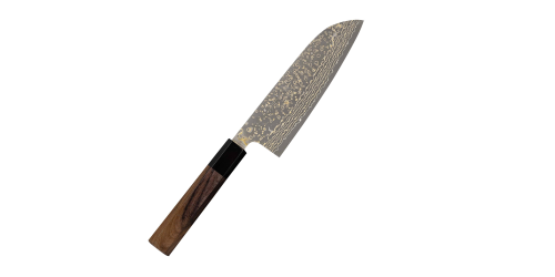 Takeshi Saji RW Gold VG-10 Nóż Santoku 18cm HJ-41704