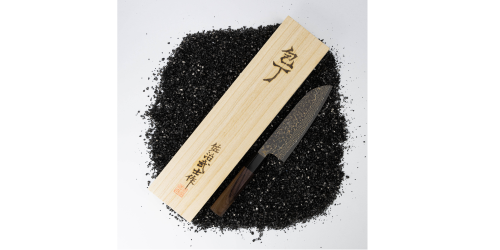 Takeshi Saji RW Gold VG-10 Nóż Santoku 18cm HJ-41704