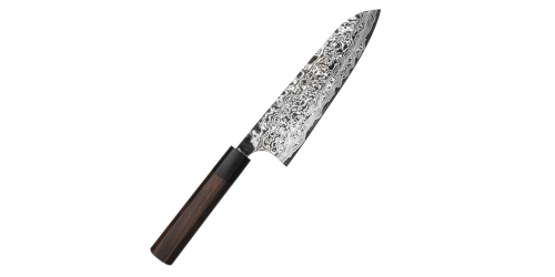 Takeshi Saji RW Ręcznie kuty nóż Santoku 18cm R-2