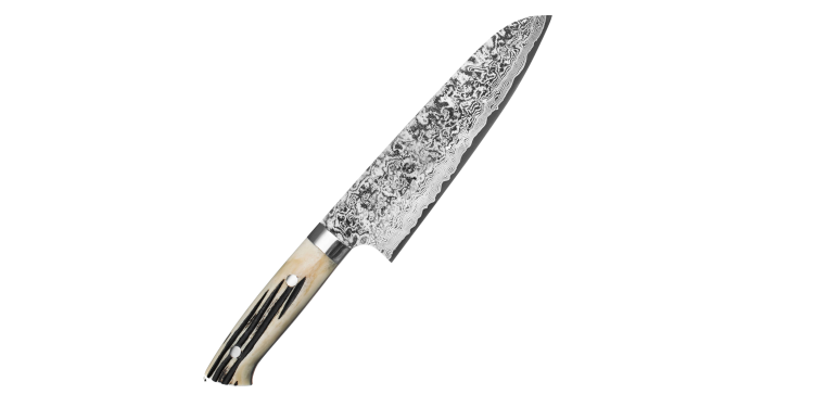 Takeshi Saji WBB ręcznie kuty nóż Santoku 18cm R-2