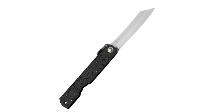 Nóż kieszonkowy Aogami Higonokami Mizushibuki 8,0 cm Black
