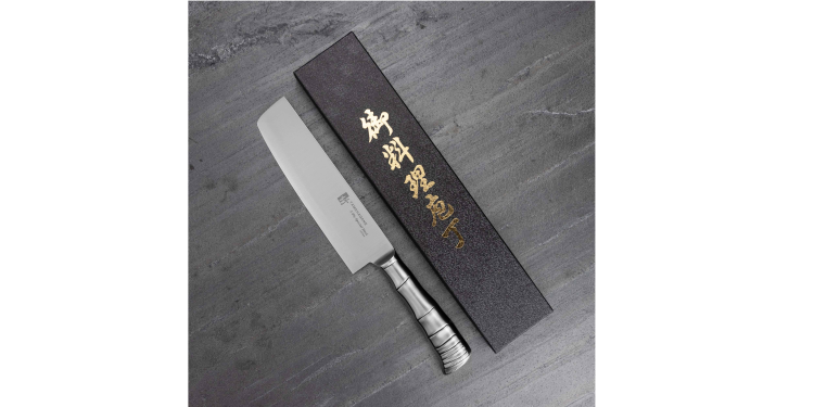 Tamahagane Bamboo VG-5 Nóż Nakiri 18cm