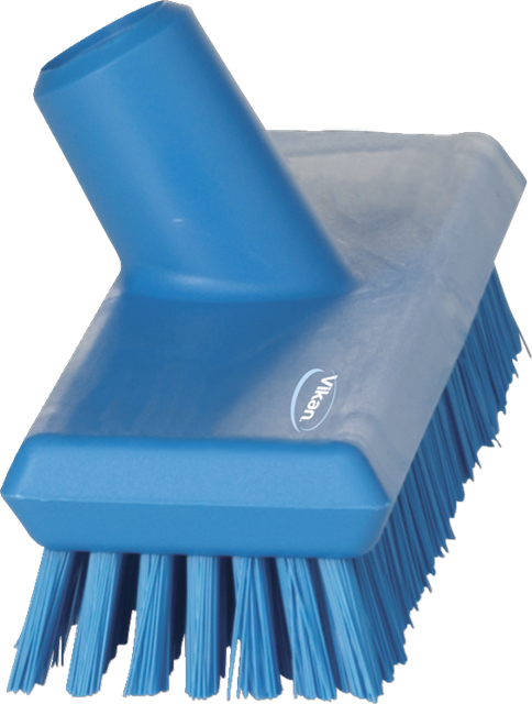 Vikan 70413 szczotka z przepływem wody bardzo twarda 95 x 270 x 75 mm niebieska