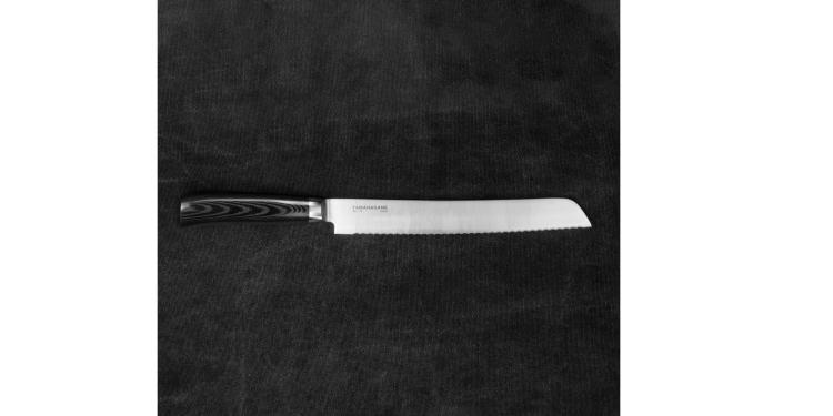 Tamahagane SAN Black VG-5 Nóż do chleba 23cm
