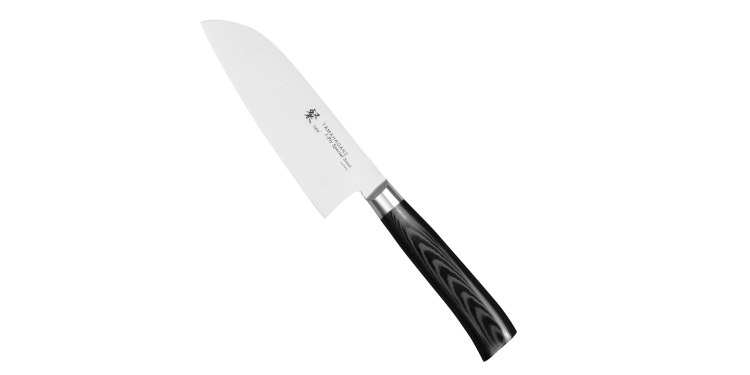 Tamahagane SAN Black VG-5 Nóż Santoku 12cm