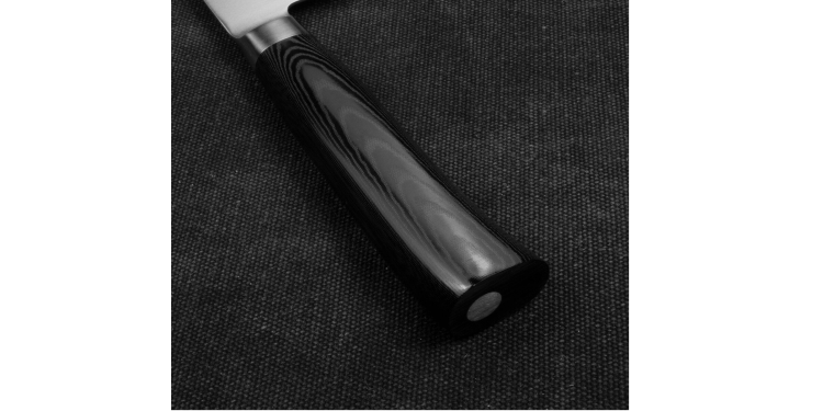 Tamahagane SAN Black VG-5 Nóż Santoku 12cm