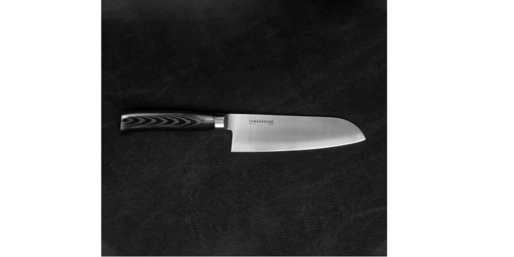 Tamahagane SAN Black VG-5 Nóż Santoku 17,5 cm