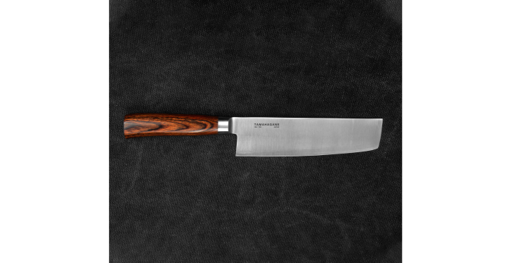 Tamahagane SAN Brown VG-5 Nóż Nakiri 18cm