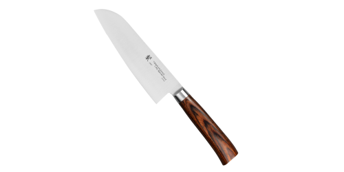Tamahagane SAN Brown VG-5 Nóż Santoku 17,5cm