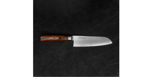 Tamahagane SAN Brown VG-5 Nóż Santoku 17,5cm