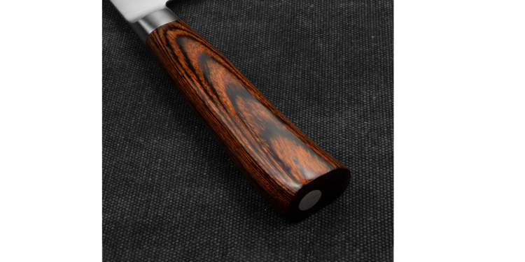Tamahagane SAN Brown VG-5 Nóż Szefa żłobiony 21cm