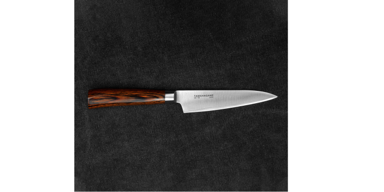Tamahagane SAN Brown VG-5 Nóż uniwersalny 12cm