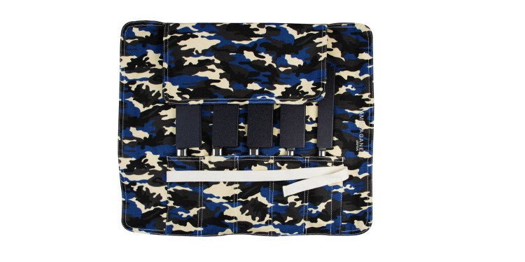 Tamahagane Torba Bawełniana na 5 noży z ochraniaczami