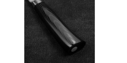Tamahagane Tsubame Black VG-5 Nóż Santoku 12cm