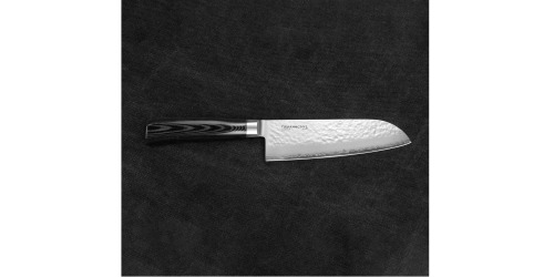 Tamahagane Tsubame Black VG-5 Nóż Santoku 17,5cm