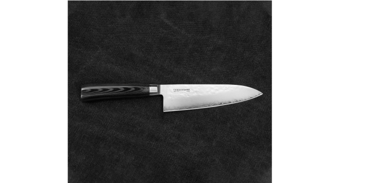 Tamahagane Tsubame Black VG-5 Nóż szefa 15cm