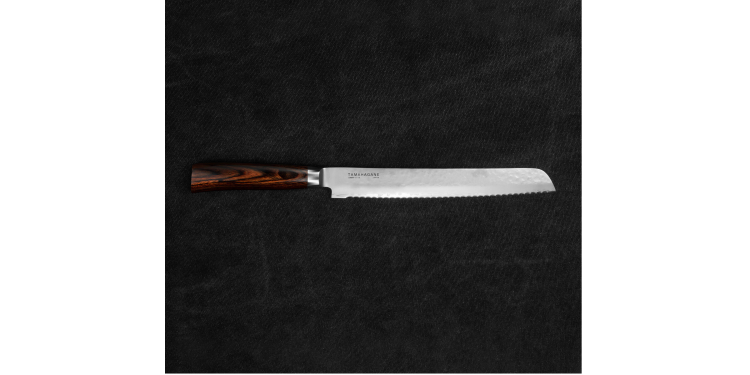 Tamahagane Tsubame Brown VG-5 Nóż do chleba 23cm
