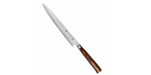 Tamahagane Tsubame Brown VG-5 Nóż Sashimi 24cm