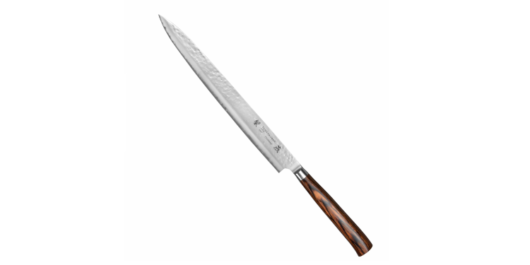 Tamahagane Tsubame Brown VG-5 Nóż Sashimi 27cm