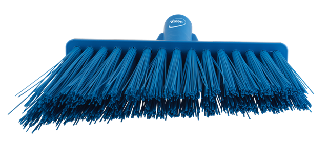 Vikan 29143 miotła twarda polipropylen, poliester 270 x 290 x 40 mm niebieska