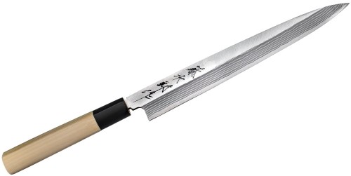 Tojiro Aogami Damascus Yanagi-Sashimi 24cm F-1020