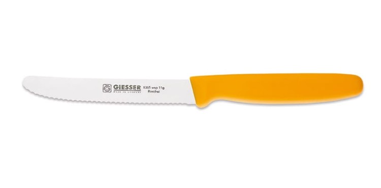 Giesser nóż pikutek uniwersalny żółty 8365 (11 cm)
