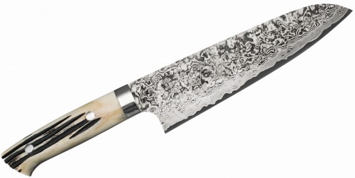 Takeshi Saji WBB ręcznie kuty nóż Santoku 18cm R-2