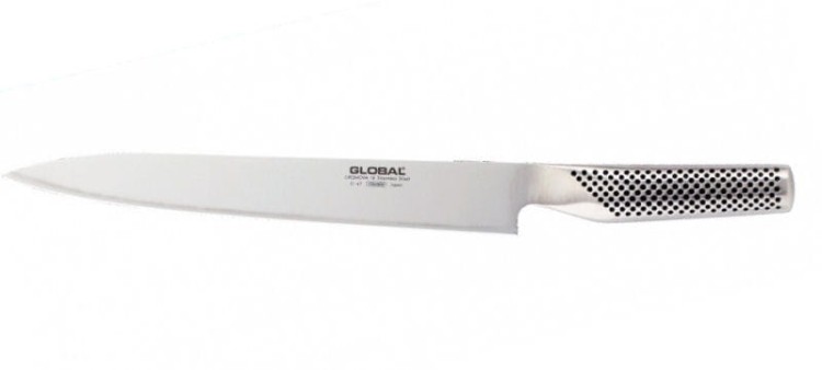 Global nóż do plastrowania Sashimi-Yo 25cm G-47