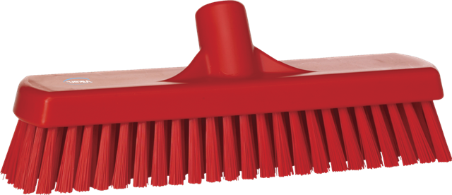 Vikan 70604 szczotka do szorowania podłóg i ścian twarda 110 x 305 x 85 mm czerwona
