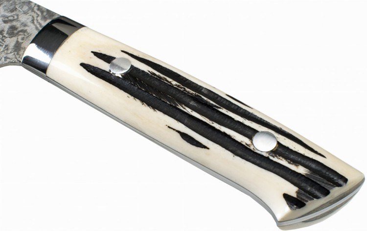 Takeshi Saji WBB ręcznie kuty nóż Santoku 18cm R-2