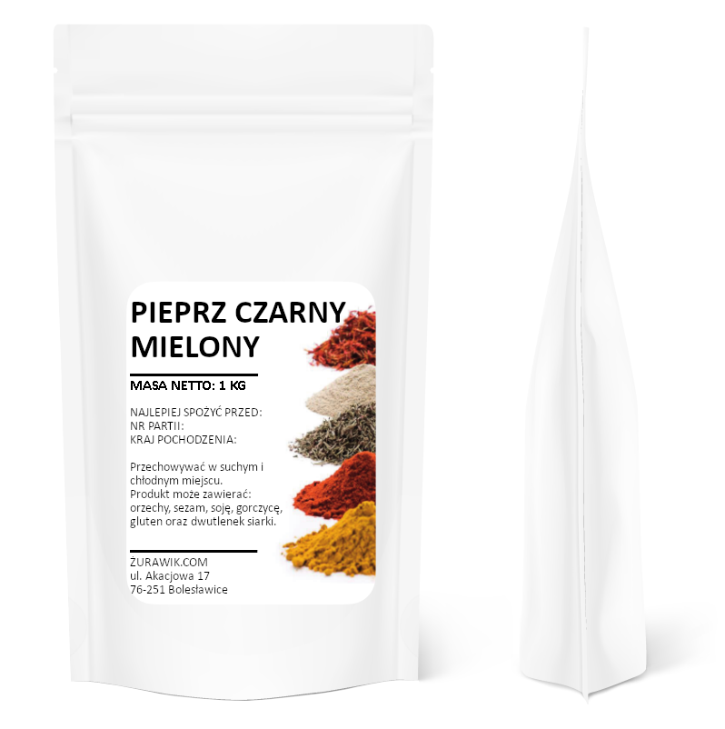Pieprz czarny mielony 1 kg