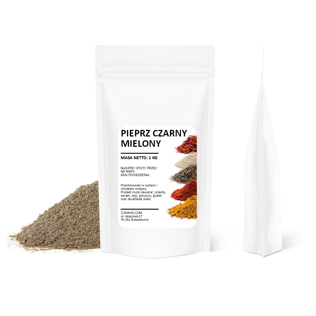 Pieprz czarny mielony 1 kg